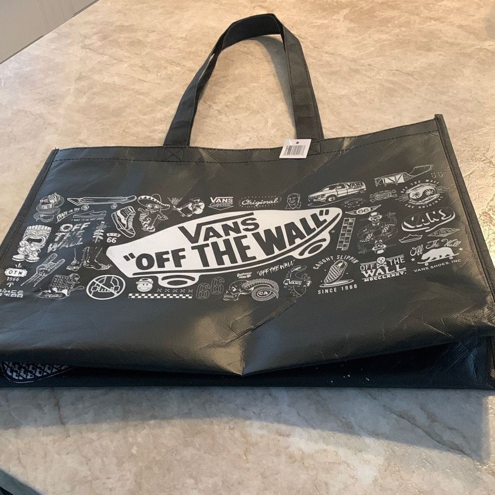 VANS Black Tote Bag NWT - Picture 2 of 4